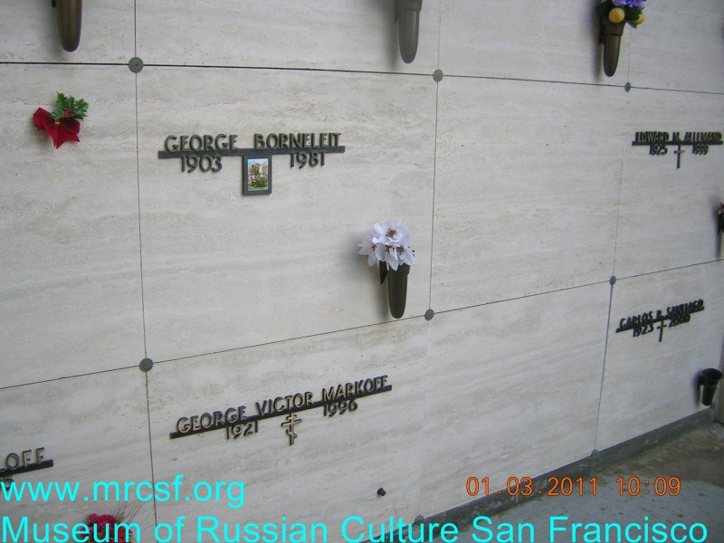 Могила/надгробие БОРНЕЛЕЙТ George