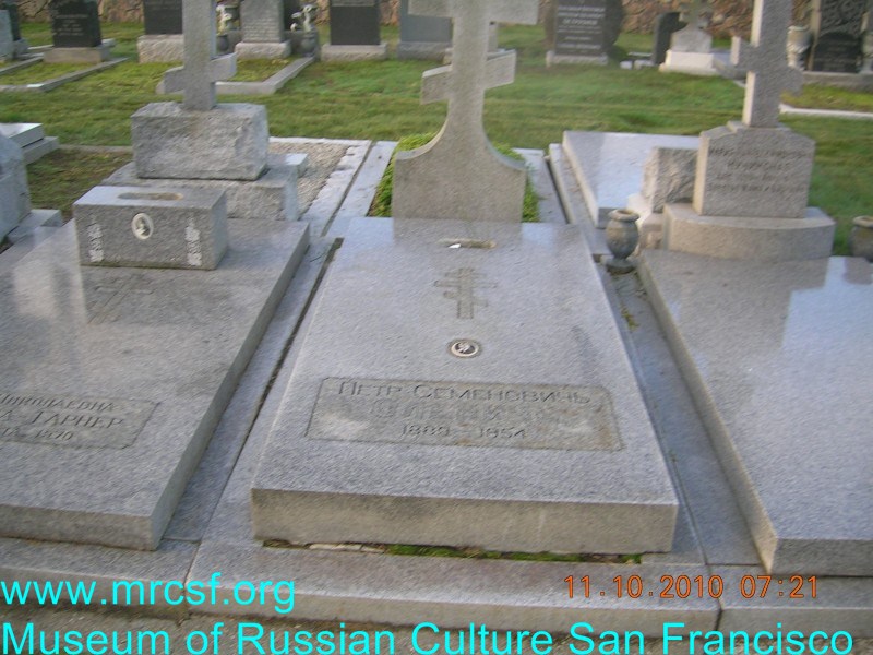 Grave/tombstone of OLENICH Петр Семенович