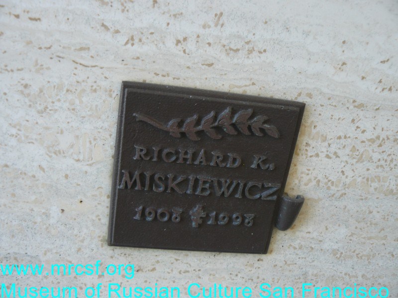 Grave/tombstone of MISHKEVICH Richard