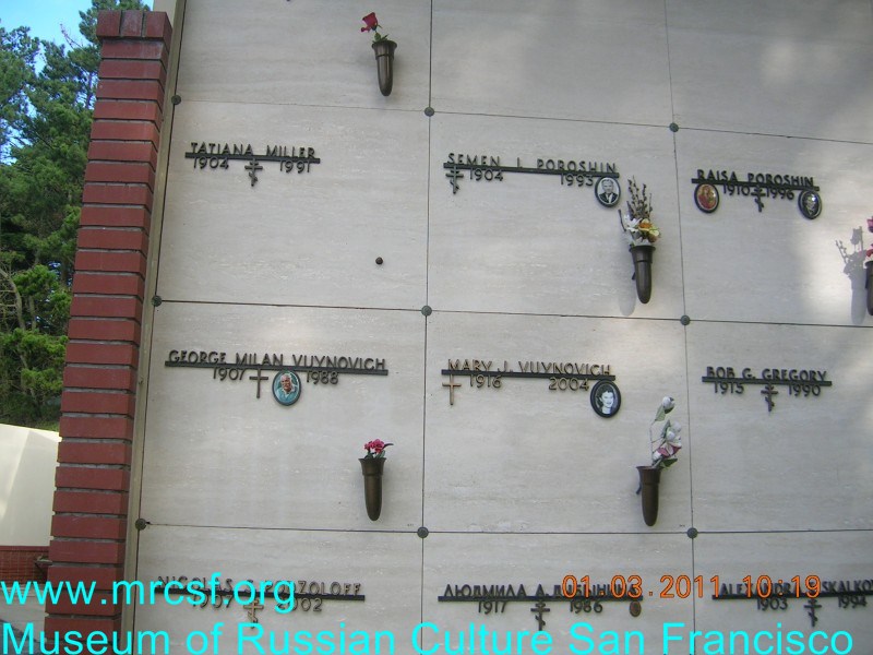 Grave/tombstone of POROSHIN Semen L.
