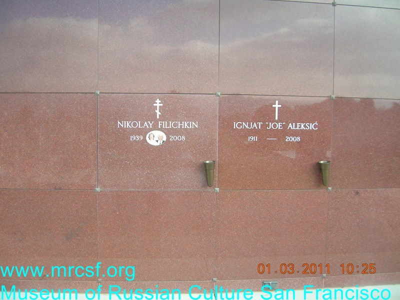 Могила/надгробие ФИЛИЧКИН Николай