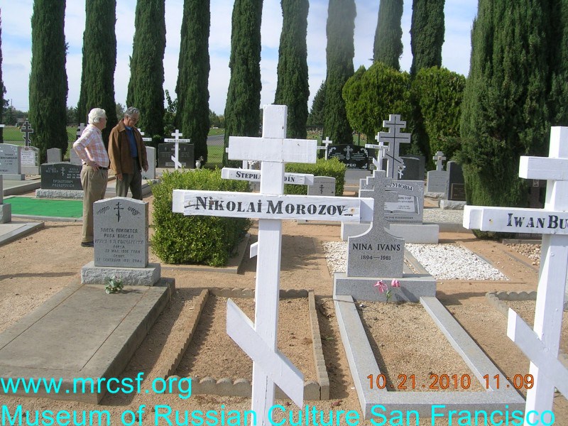 Grave/tombstone of MOROSOV Nikolai