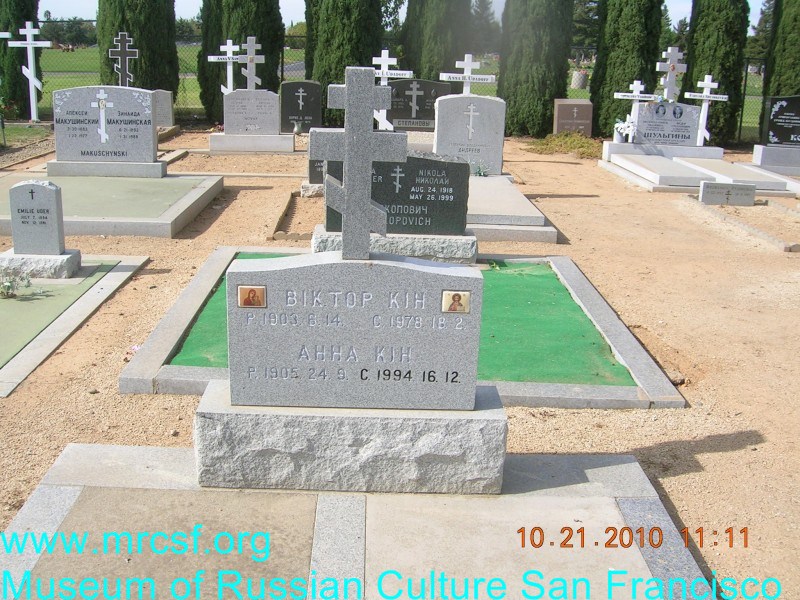 Могила/надгробие КИН Виктор