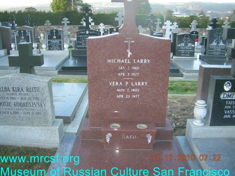 Grave/tombstone of LARRY Michael