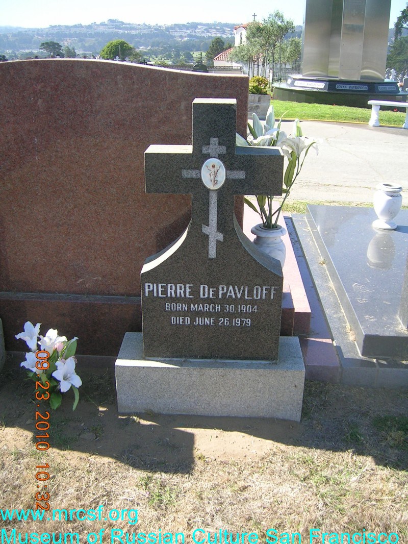 Grave/tombstone of DePAVLOFF Pierre