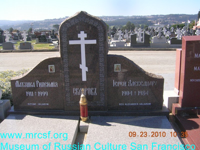Grave/tombstone of SKLIAROW Иерей Александр