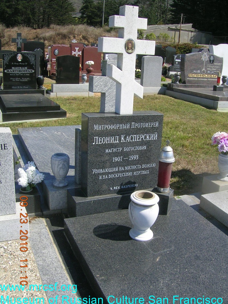 Grave/tombstone of KASPERSKI Леонид