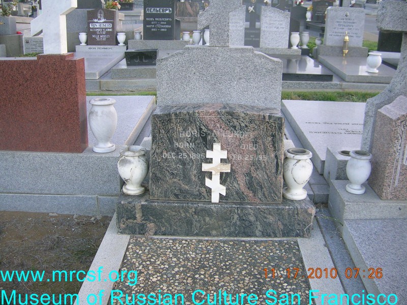 Grave/tombstone of LUKOFF Борис