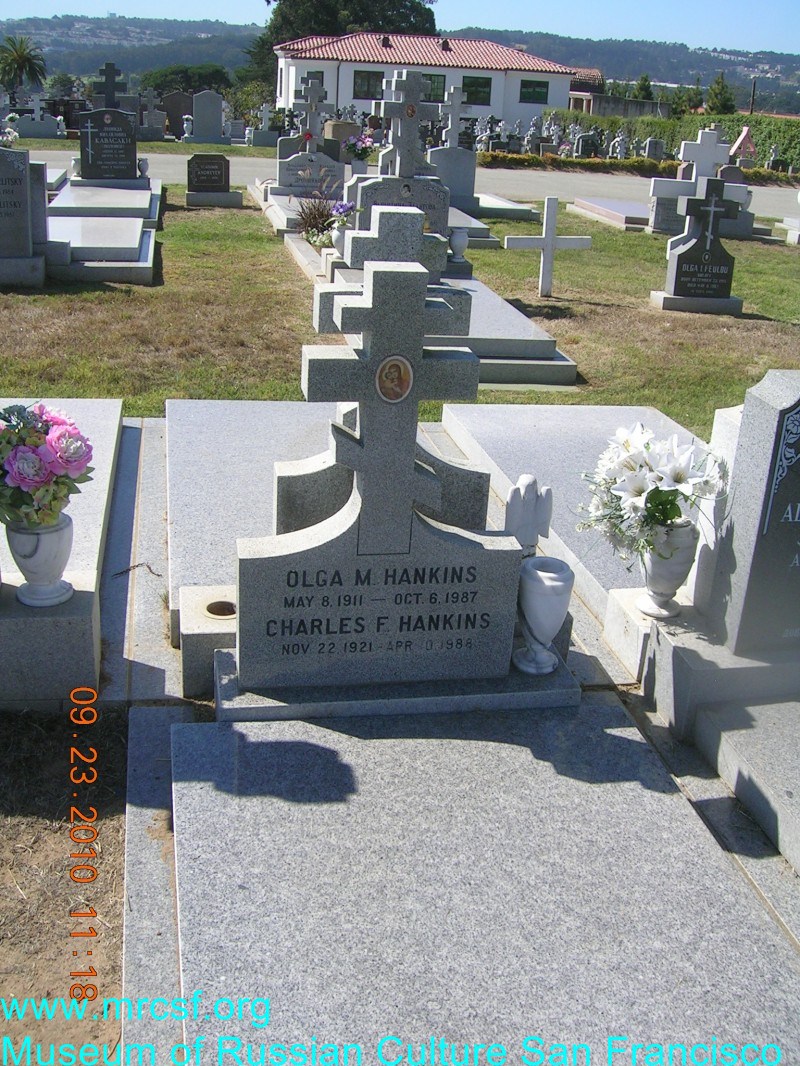Могила/надгробие ХАНКИНС Charles M.