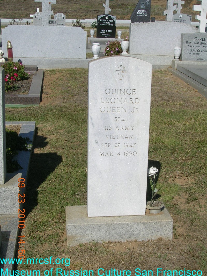 Могила/надгробие КВИН Quince Leonardo