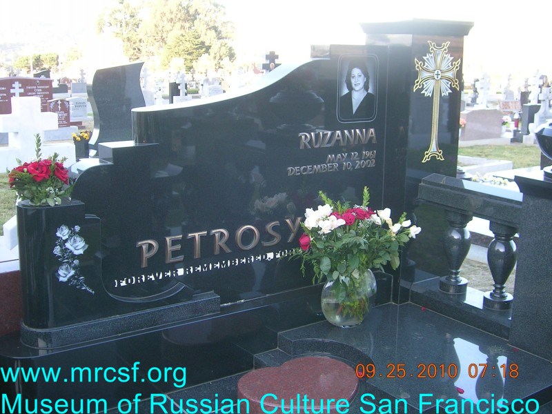 Grave/tombstone of PETROSY Ruzanna