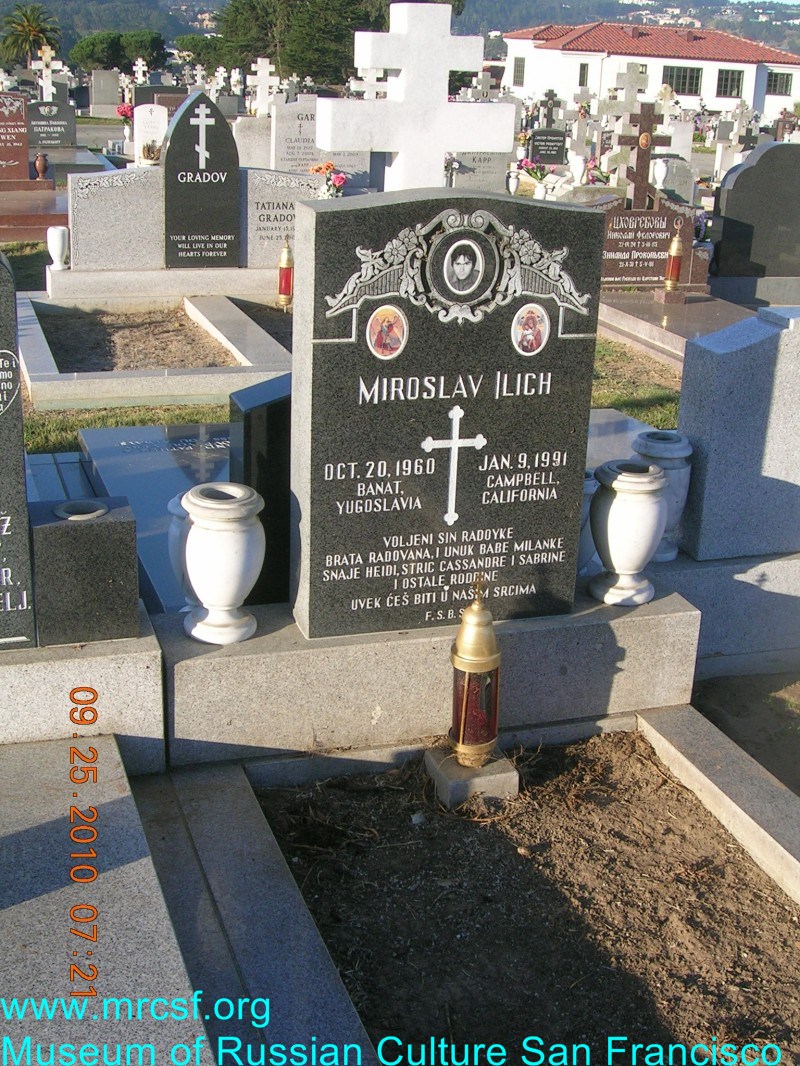Grave/tombstone of MIROSLAV Ilich