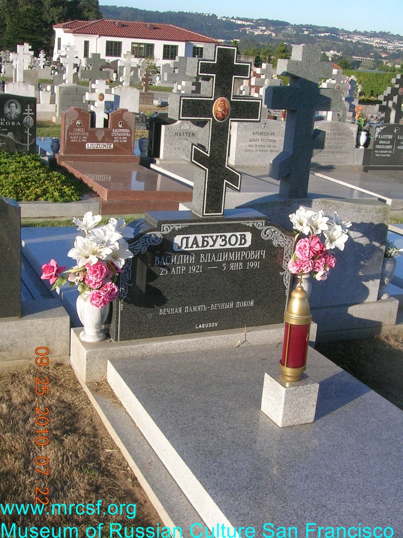 Grave/tombstone of LABUSOV Василий Владимирович