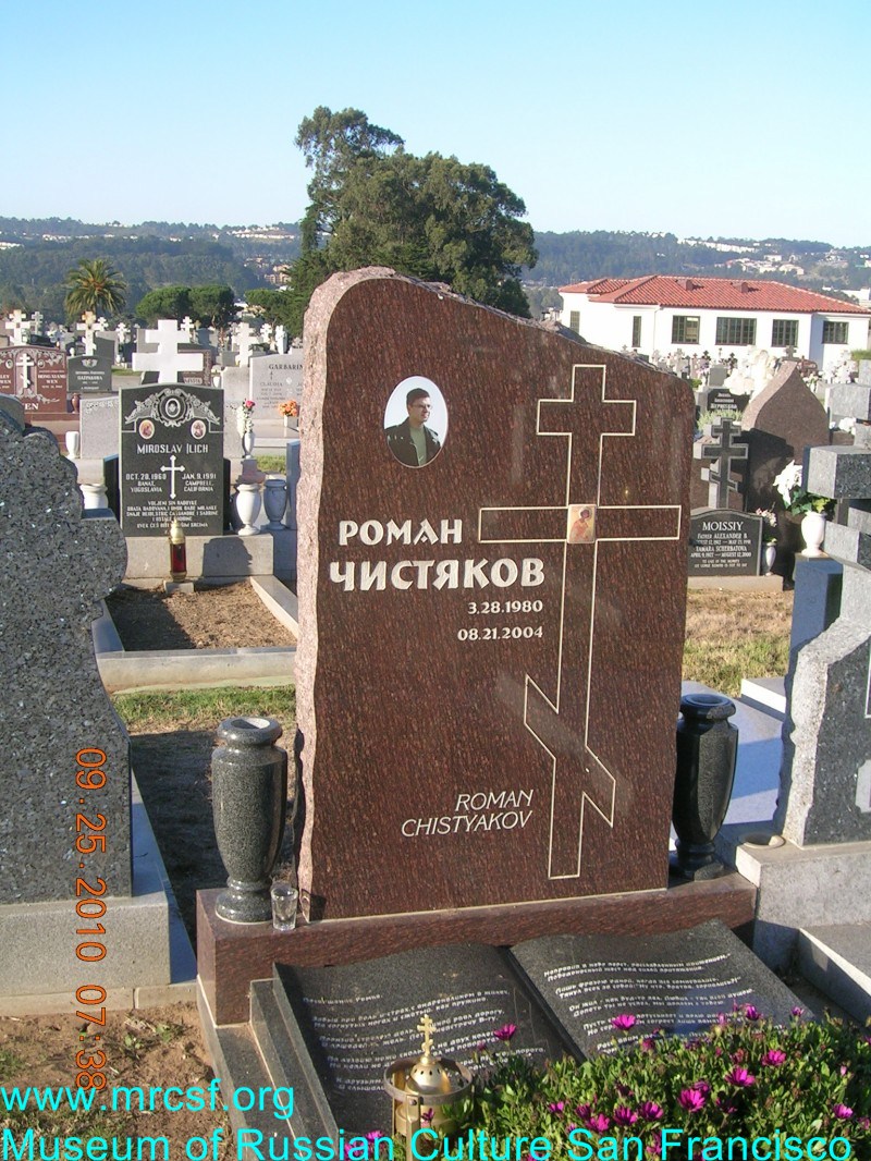 Grave/tombstone of CHISTYAKOV Роман