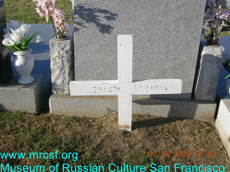Grave/tombstone of RUBANOV Elizabeth