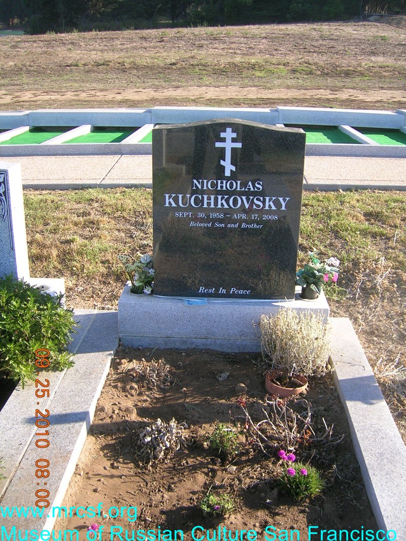 Могила/надгробие КУЧКОВСКИЙ Nicholas