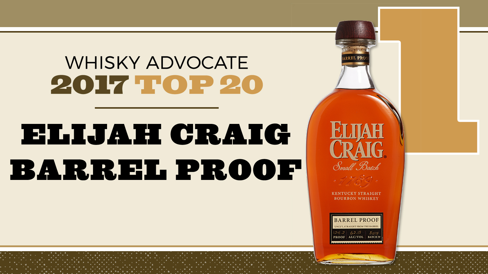 Elijah Craig Barrel Proof B517 Whisky Advocate