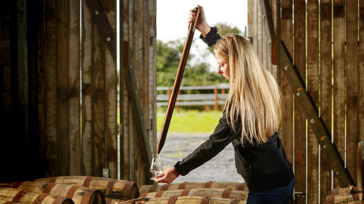 Louise Mc Guane of Chapel Gate Whiskey Company in Gowerhass, Cooraclare, Co. Clare, Ireland. Photograph by John Kelly/www.johnkellyphotography.ie