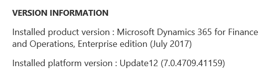 Microsoft Dynamics 365 for Finance & Operations Advance Warehouse