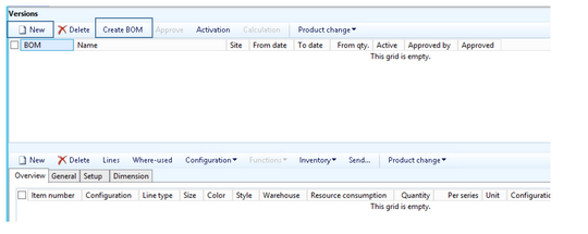 Microsoft Dynamics 365 for Operations AX 7 BOM Management