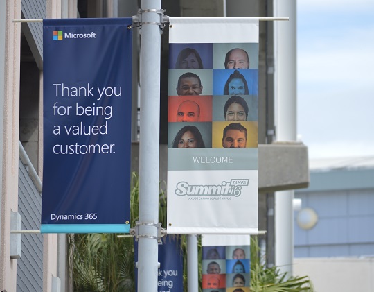 Dynamics 365 signage