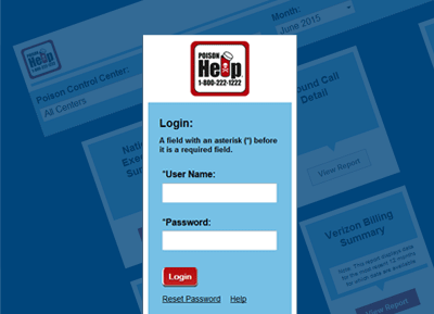 HRSA poison control Intranet website thumbnail