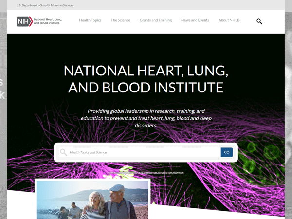 NHLBI website image preview