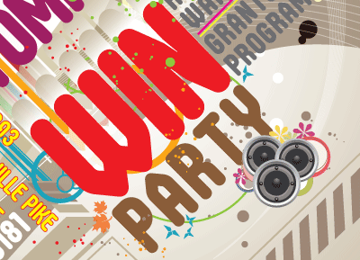 Promotional marketing flyer thumbnail