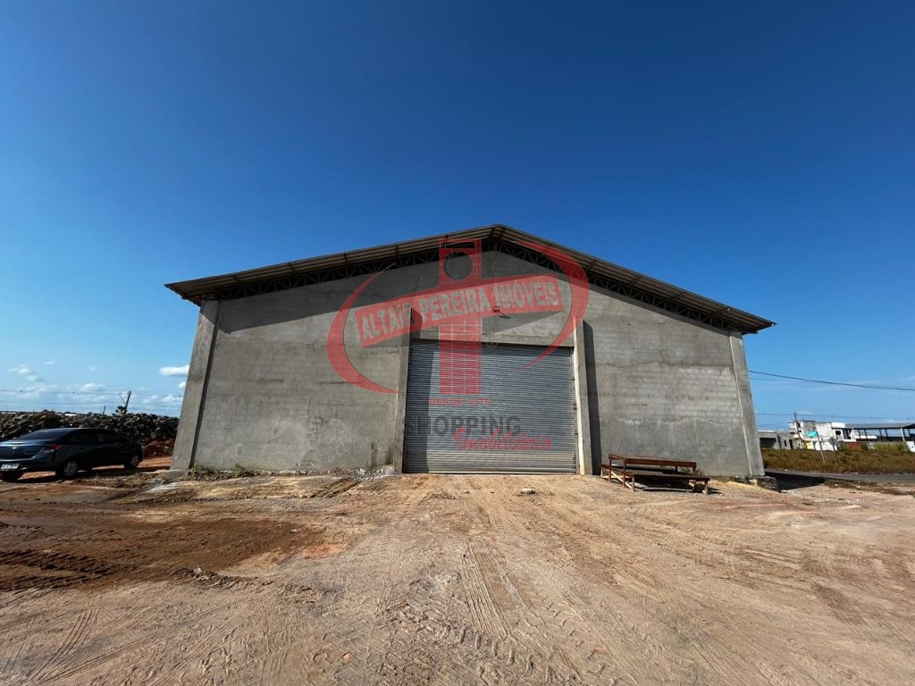 GALPÃO COMERCIAL PARA LOCAÇÃO COM 1.000m²  DE AREA CONSTRUIDA NO LOTEAMENTO FLORESTA TROPICAL FRENTE PARA BR-210