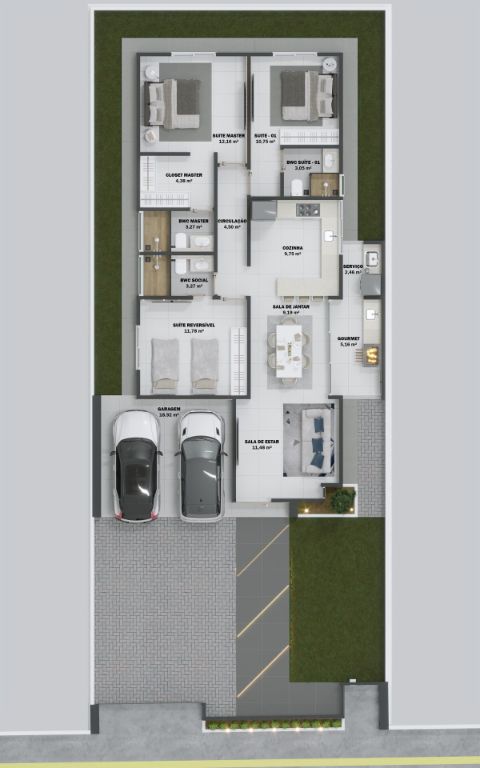 Casa, 3 quartos - Foto 6