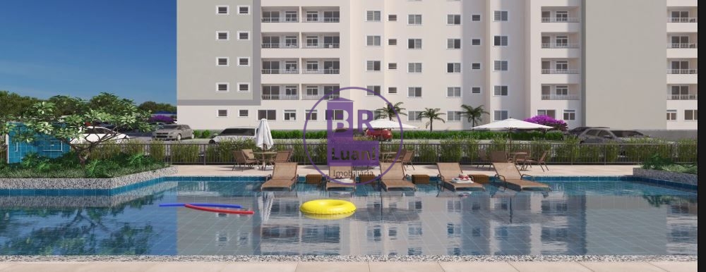 Apartamento no residencial le monde com 2 quartos e sacada –