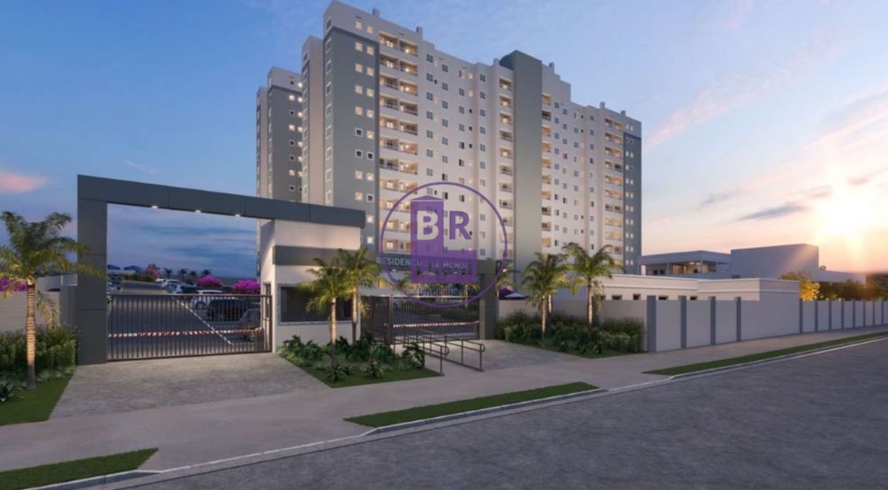 Apartamento no residencial le monde com 2 quartos e sacada –