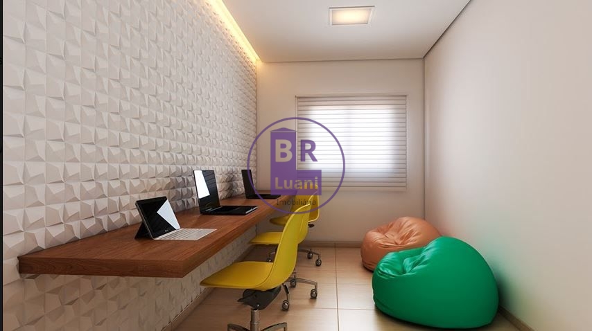 Apartamento no residencial le monde com 2 quartos e sacada –