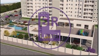 Apartamento no residencial le monde com 2 quartos e sacada –