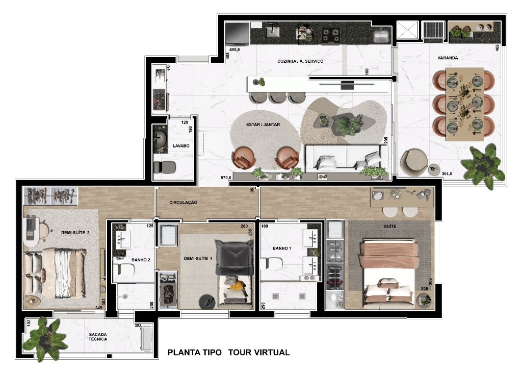 Venda de Apartamentos / Padrão na cidade de Londrina