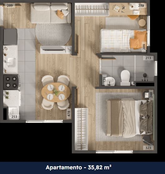 Venda de Apartamentos / Padrão na cidade de Londrina