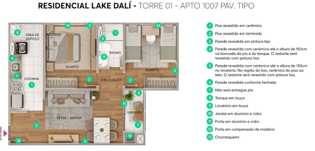 Venda de Apartamentos / Padrão na cidade de Londrina