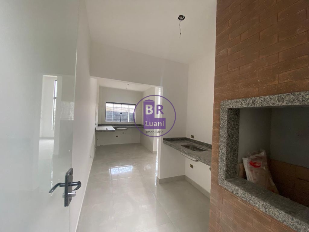 Casa nova com 3 dormitórios no ernani, zona leste de londrin