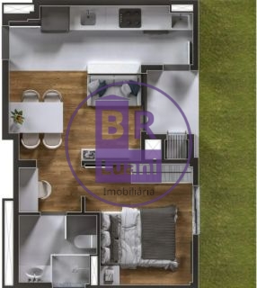 Apartamento térreo com garden no vitacce serena