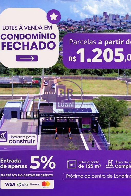 Lotes à venda em condomínio fechado!