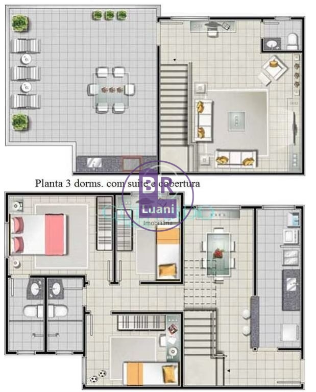Apartamento cobertura dúplex a venda