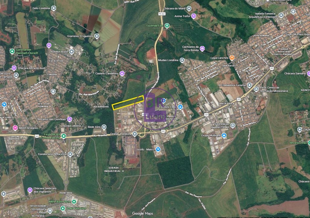 Área / chácara à venda frente ao ceasa de londrina - foto 2