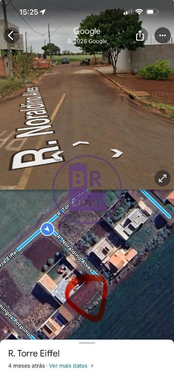 Terreno 312 m² rua noraldino alves cambé