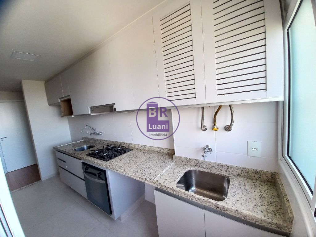 Apartamento para locação na gleba palhano andar alto sol da 