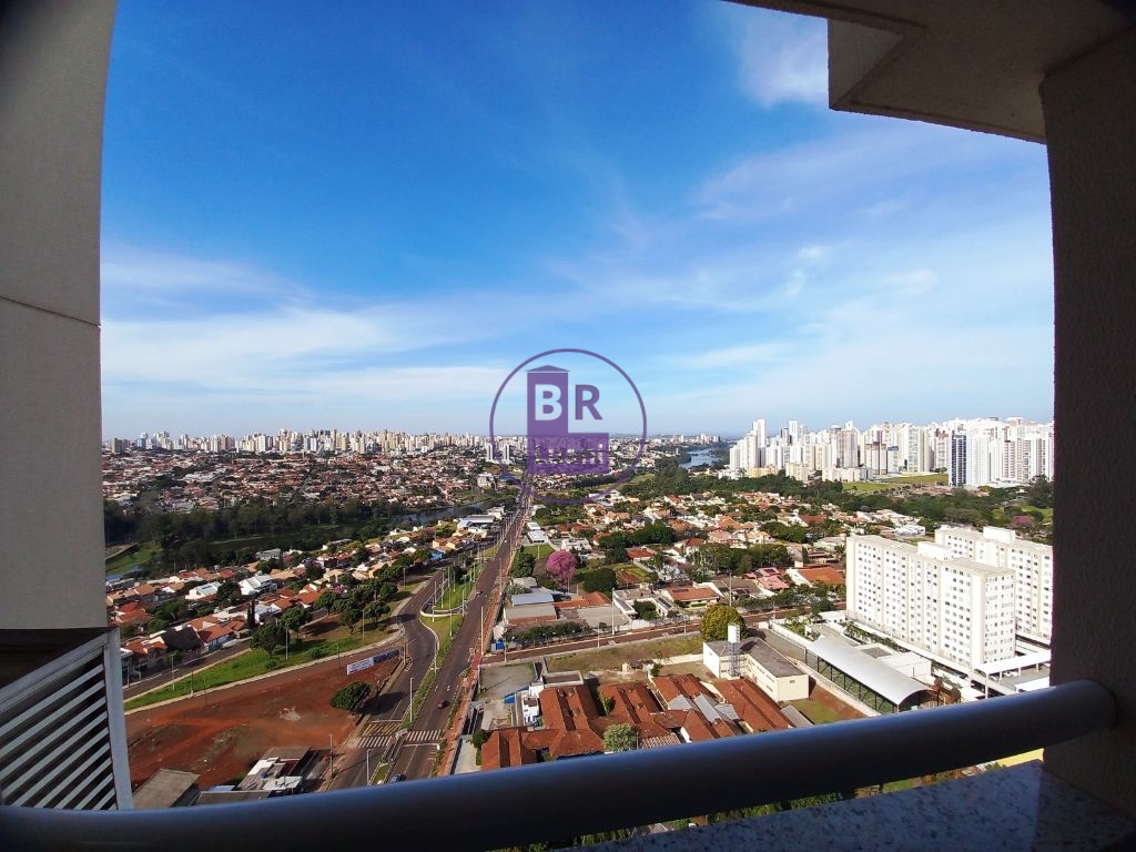 Apartamento para locação na gleba palhano andar alto sol da 