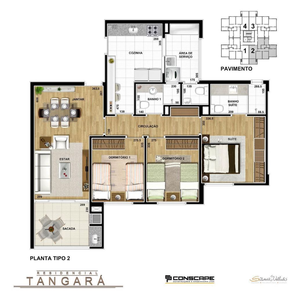 Apartamento, 3 quartos, 103 m² - Foto 31