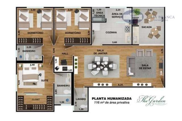 Apartamento, 3 quartos, 116 m² - Foto 12