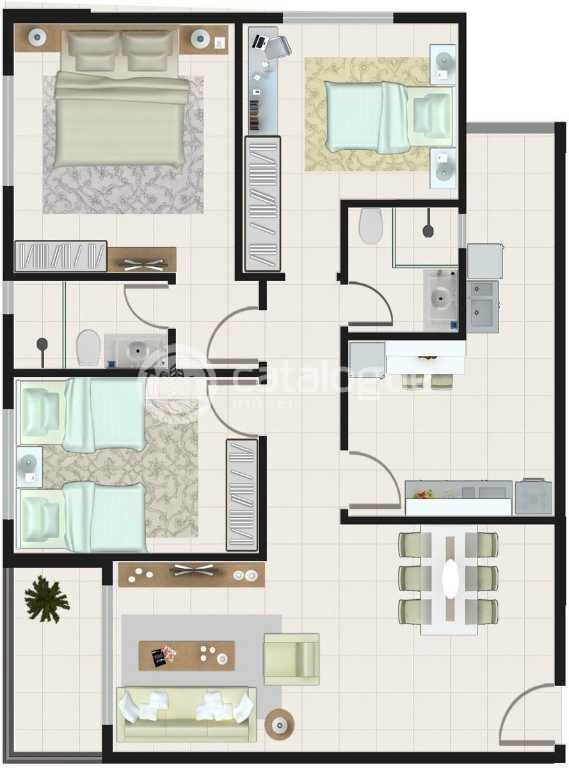 Excelente apartamento a venda no Sun River