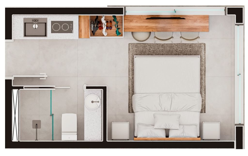 Venda de Apartamentos / Padrão na cidade de Natal