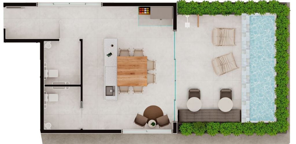 Venda de Apartamentos / Padrão na cidade de Natal